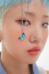 Butterfly Necklace (4 Colors) (6590324768886)