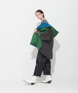 리버서블 패딩 숄_GREEN+BLUE (6636667043958)