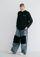 スーパーワイドパンツ / BSR2223FWPT013 DSXBR WSS SUPER WIDE PANTS KHAKI