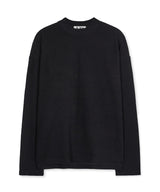 ハーフネックエッセンシャルロングスリーブ / half neck essential long sleeve black