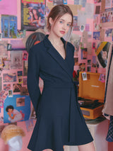 TAILORED FLARE ONEPIECE_NAVY (6612503462006)
