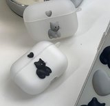 ハートキャットAirPodsケース / Heart Cat AirPod Case_Matt