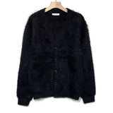 (UNISEX)アーサーアンゴラVネックカーディガン
