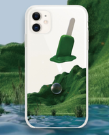 フォレストグリーンフォーンケース / Forest Green Phone Case
