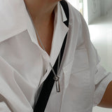 Double Square Necklace