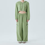 PIGMENT DYEING SWEATPANTS / GREEN