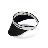 Organic band paper sun visor White