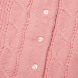 スモールチェリーボタンニットスカート／SMALL CHERRY BUTTON KNIT SKIRT [PINK]