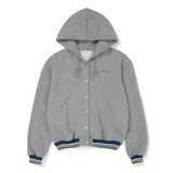 Baseball Hoodie Jacket [GREY] (6674529058934)