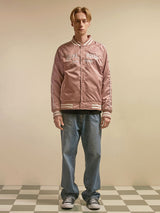 SUPERIOR GLOSSY VASITY JACKET (PINK) (6675330105462)