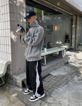 Oサイドジッパーストリングパンツ