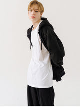 PLAIN WIDE PANTS