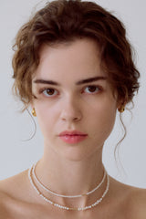 Water Drop One-touch Earrings (XL)