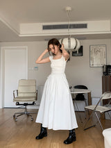 イソップスリーブレスロングドレス / Aesop sleeveless long dress
