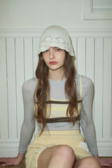 WILY bucket hat_white
