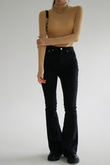 no.106 コットンブーツカットパンツ / no.106 Cotton Bootcut Pants (2color)