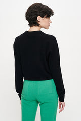 ESSENTIAL SHORT PULLOVER_BLACK