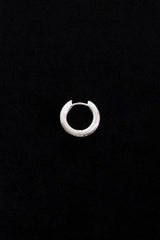 Matt Hoop One-touch Earrings