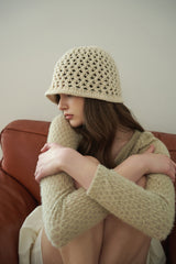 BONNIE bucket hat_lightbeige