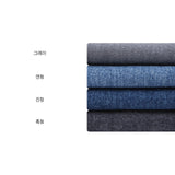 ボウセミワイドデニムパンツ/LMN Bow Semi-Wide Denim Pants (4 colors)