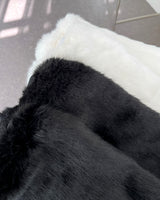 スピーミンクファーレッグウォーマー / Spee Mink Fur Leg Warmer