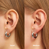 Round Volume Earring