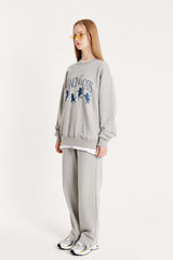 ダンシングキャッツスウェットシャツ / 25P DANCING CATS SWEAT SHIRTS_GRAY