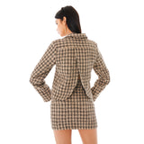 チューリップツイードジャケット / Tulip Tweed Jacket [Beige]