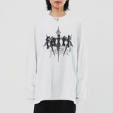 Fear Print Longsleeve (2color)