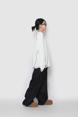 Beazy snap raw pants