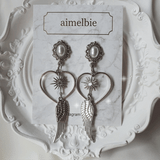 エンジェルハートピアス / Silver Angel Heart Piercing