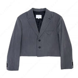 マイクロクロップドジャケット/CR Micro Cropped Jacket (2 colors)