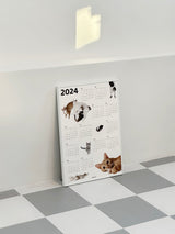 2024 CAT POSTER CALENDAR [A3]