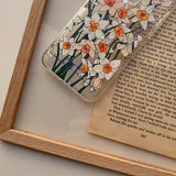 Narcissus / jelly case iPhone Galaxy (6612299087990)