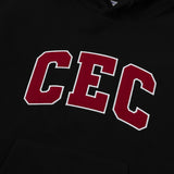  CEC ARCH LOGO HOODIE(BLACK)