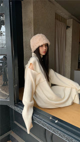 ケープポーラーロングニットドレス / Cape Polar Long Knit Dress
