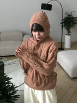 Siren knit hood