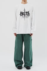 Fear Print Longsleeve (2color)