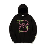 KIRSH X MISAKI KAWAI ARTWORK POINT HOODIE [BLACK]
