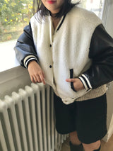 ブランドフリースバラシティジャケット