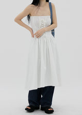 コルセットトップワンピース/Corset Top One Piece (2color)