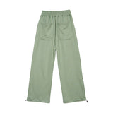 オールインワンプリーツパンツ/FL All-in-One Pleated Pants (4 colors)