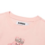 ウィッティバニートムボーイクロップTシャツ / WITTY BUNNY TOMBOY CROP T-SHIRT [SALMON]