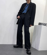 ピンタック ワイド スラックス / SK Pintuck Wide Slacks (3 colors)