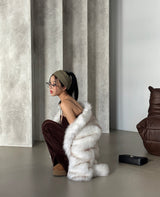 23FW ハニーフェイクファージャケットコート