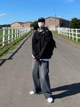 ルアワンタックワイドデニムパンツ/LUR ONETUCK WIDE DENIM PANTS(2COLOR)