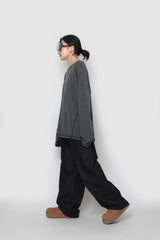 Beazy snap raw pants