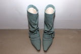 Hug belt boots _Sage denim