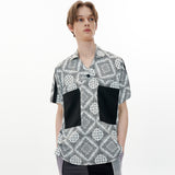 Track Shirt [White Paisley] (6593591705718)