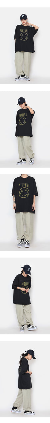 スマイルニルバーナショートスリーブTシャツ / Smile Nirvana Short Sleeve T-shirt